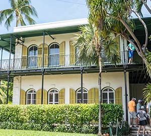 Key West Oceanfront  Vacation Rentals Attraction: Ernest Hemingway Home and Museum