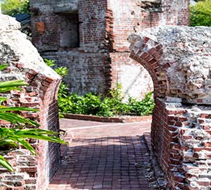 Key West Oceanfront  Vacation Rentals Attraction: Fort East Martello Museum and Gallery
