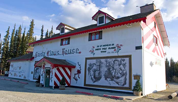 North Pole Town, Alaska