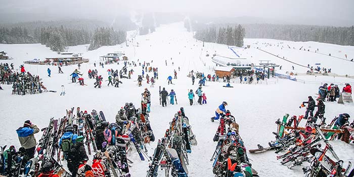 Lake Louise Ski resort Mountain Collective Destinations