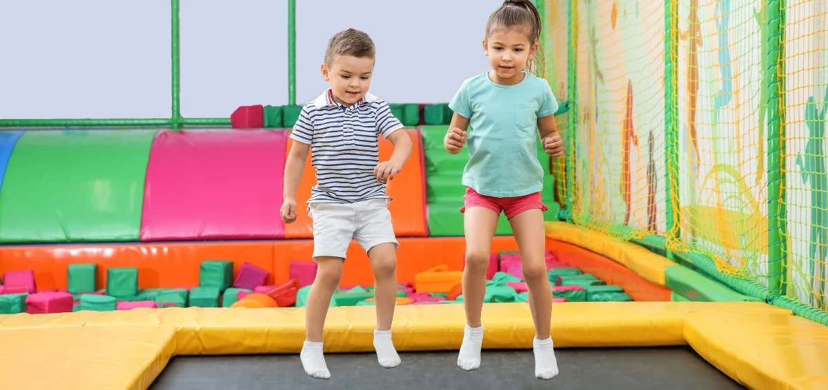 Jump Together in Rockin’ Jump Trampoline Park