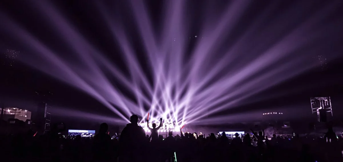 Watch The Fascinating Mystic Falls Laser Light Show