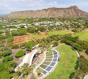 Waikiki Beach Attraction: Kapiolani Park and Queen Kapiolani Garden