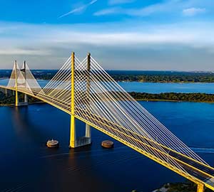 Jacksonville Attraction: Dames Point Bridge