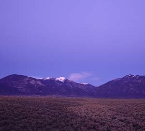 Taos Attraction: Sangre de Cristo Mountains