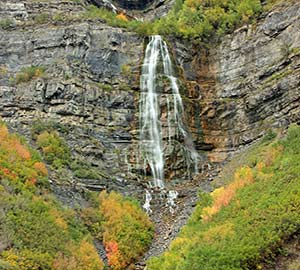 Provo Attraction: Bridal Veil Falls