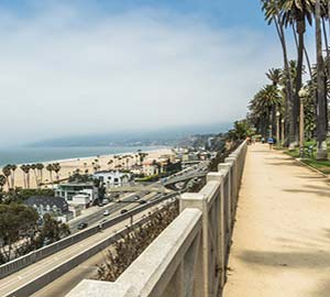 Santa Monica State Beach Attraction: Palisades Park