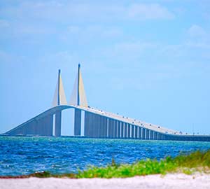 St. Petersburg Attraction: Sunshine Skyway Bridge