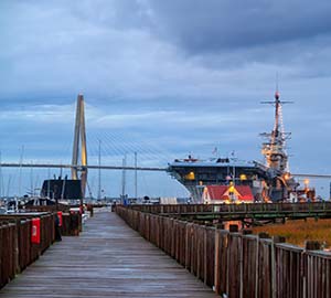 Charleston Attraction: USS Yorktown and Patriots Point