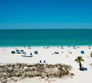 Saint Pete Beach Attraction: Treasure Island Beach