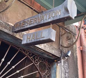New Orleans Attraction: Preservation Hall