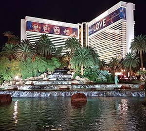 Las Vegas Attraction: Mirage Hotel