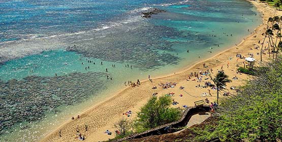 Hanauma Bay Nature Preserve -Best Beaches Destinations in the US